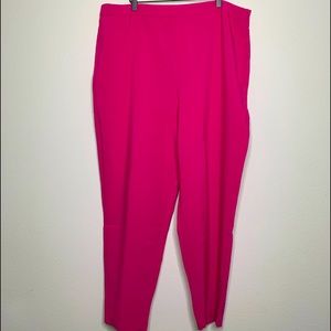 Forever 21 Hot Pink High Waisted Pants in Size 3X